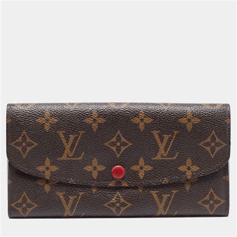 emilie wallet monogram canvas.